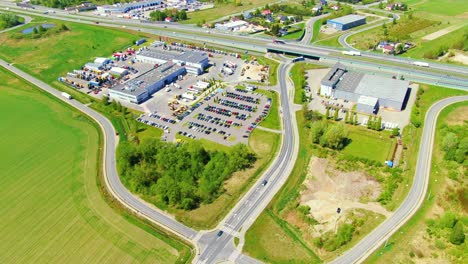 Aerial-view-of-goods-warehouse