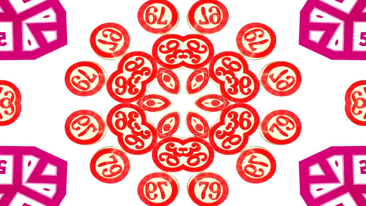 도박 개념: 칼레이도스코피 패턴