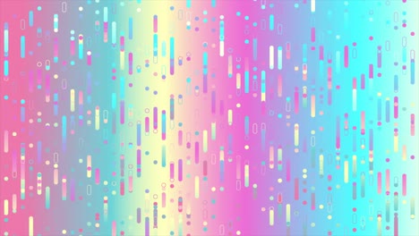 holographic geometric abstract tech video animation