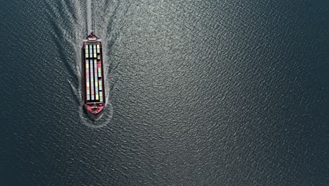 container ship in maritime navigation