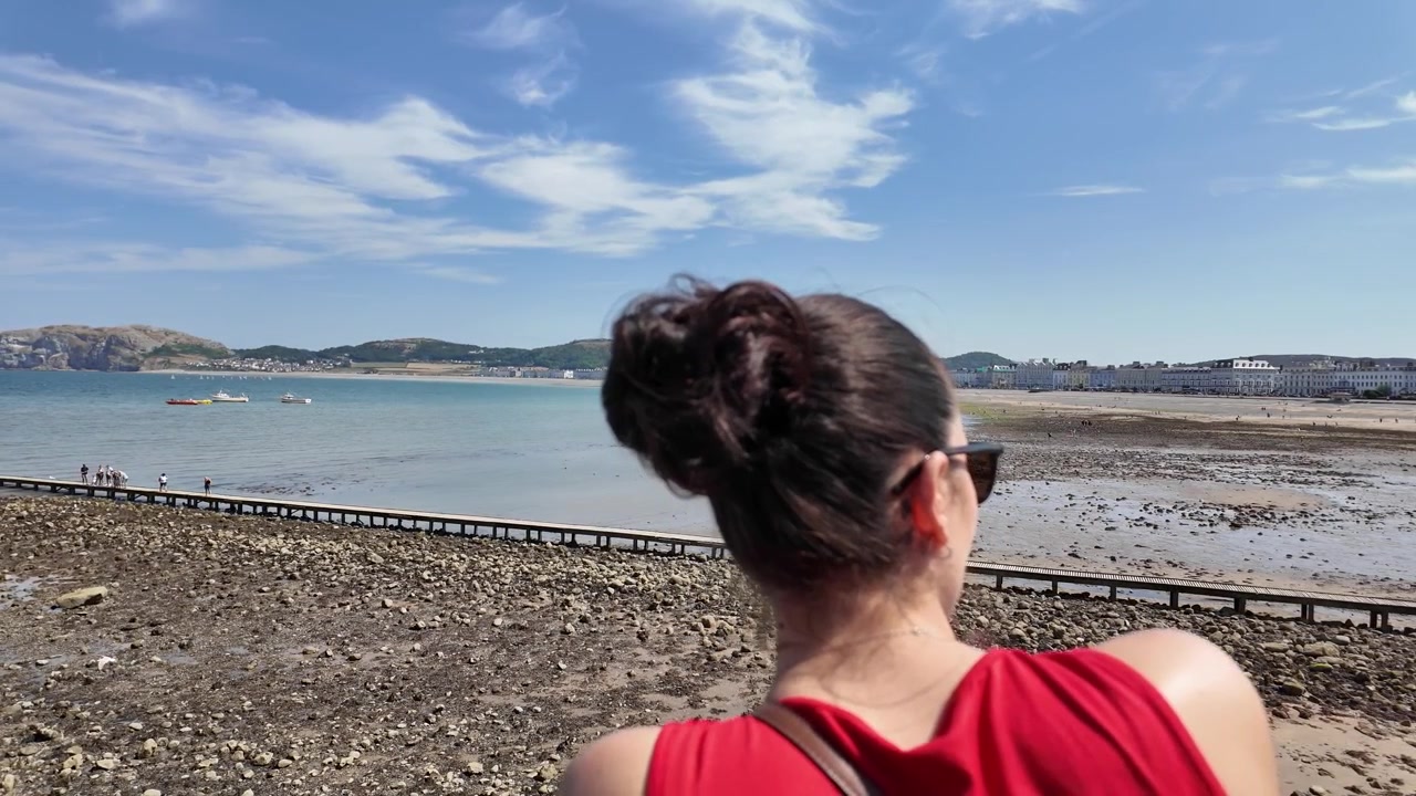 Vacanza estiva a Llandudno, Galles: famosa località balneare, molo e lungomare
