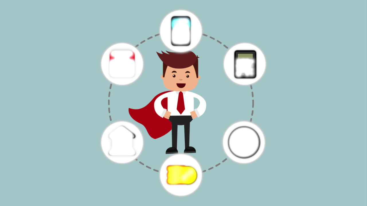 비즈니스 관리 및 금융 개념