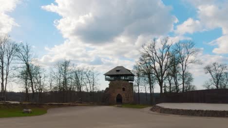 ruins of sigulda medieval castle, latvia