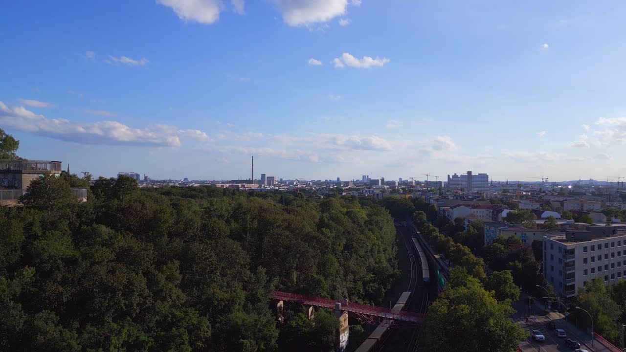 increíble vuelo aéreo desde arriba