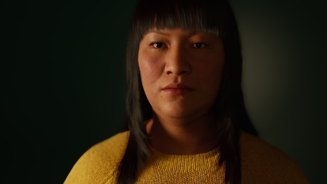 어 ⁇  속의 성인 멕시코 여성 초상화