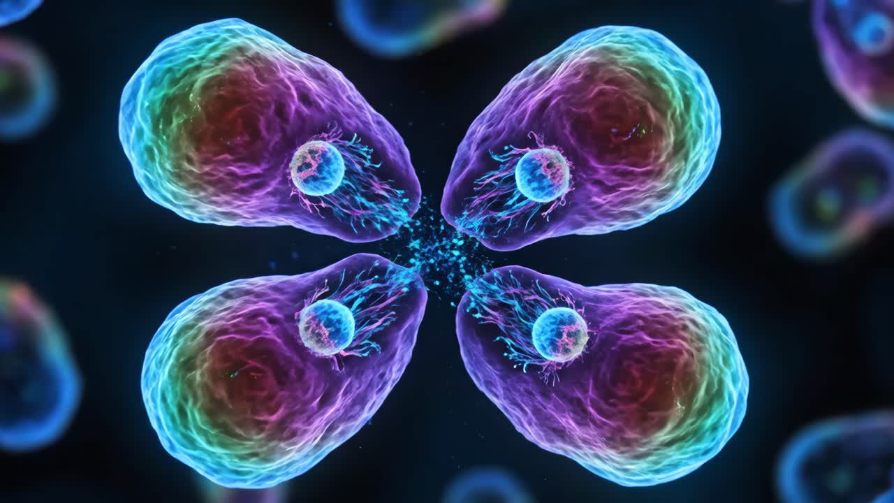 Amoeba Cell Division