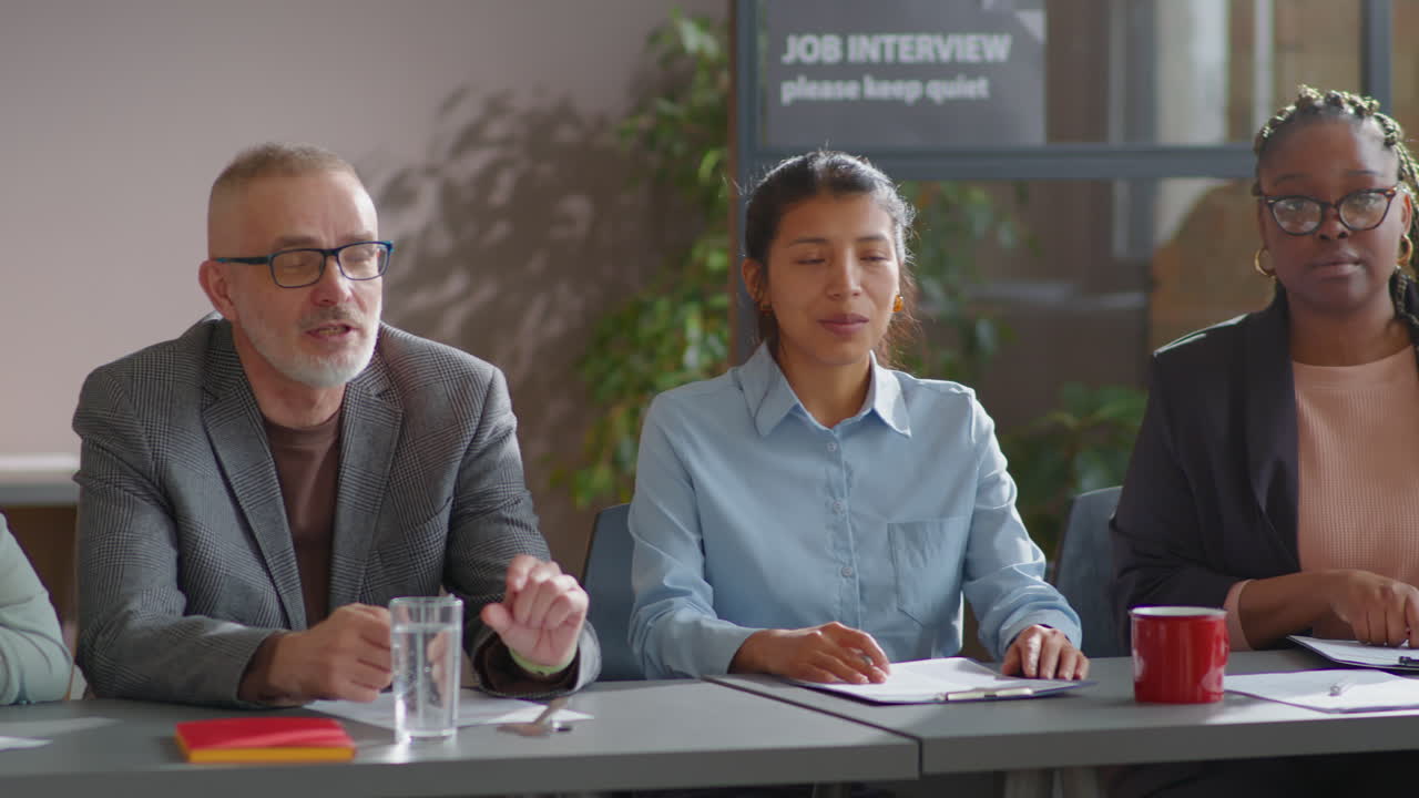 Selection Committee Conducting Job Interview