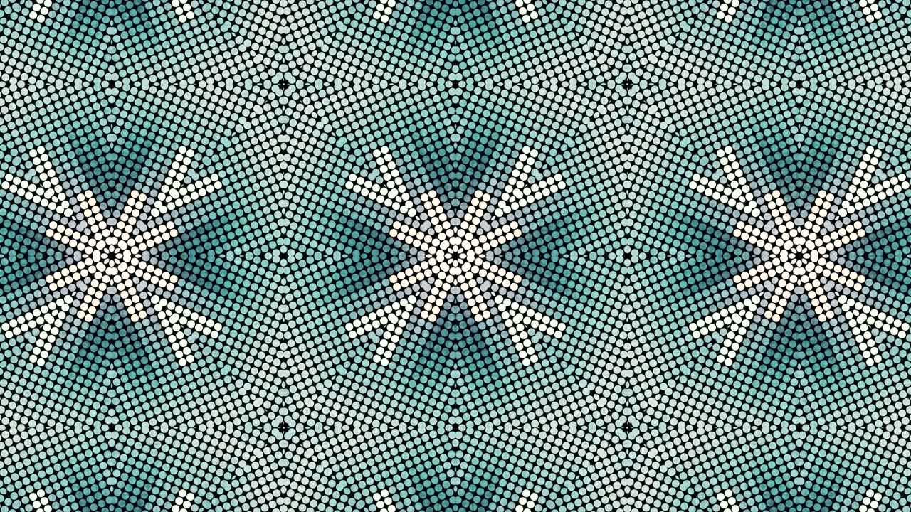 움직이는 칼레이도스코프: 4k 모션 그래픽