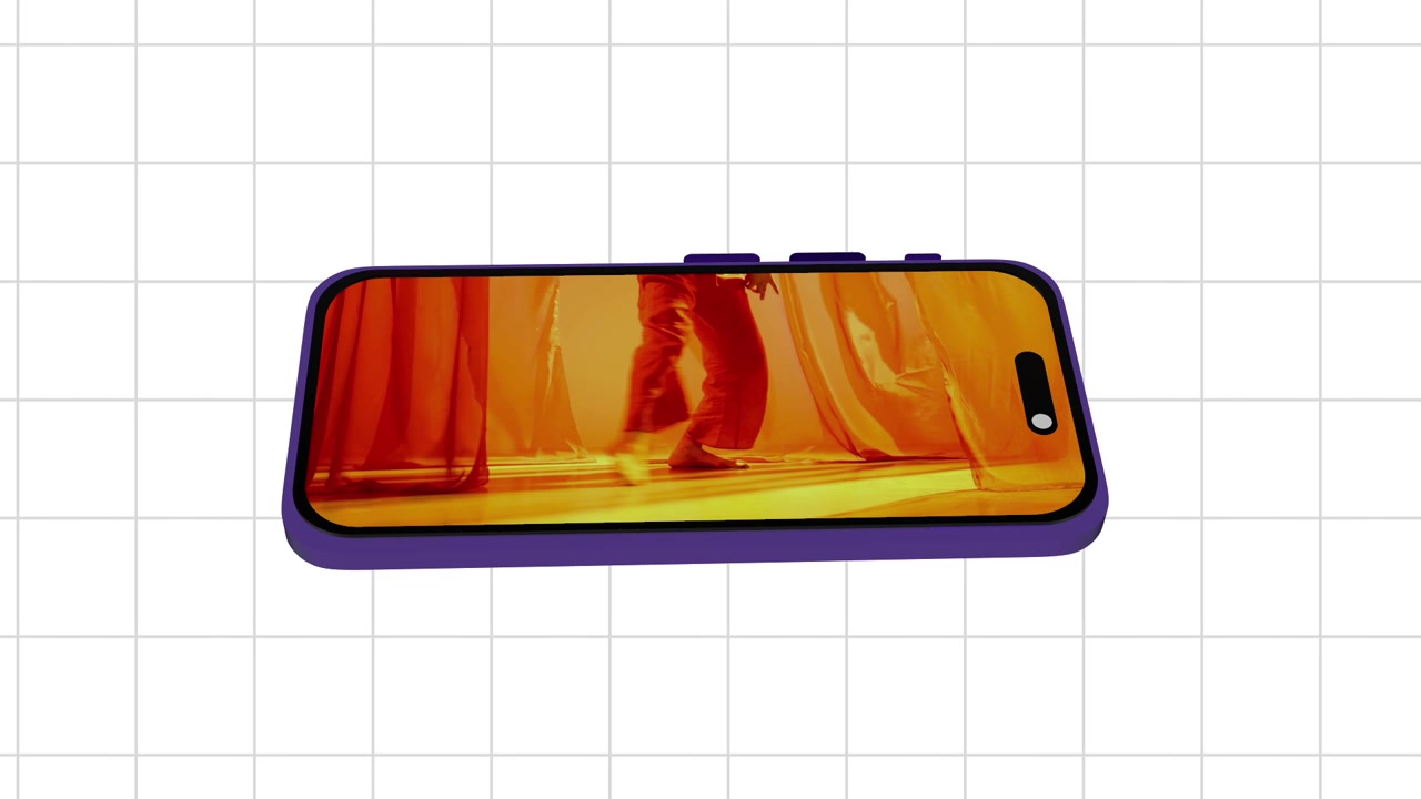 Mockup 3D per Smartphone Orizzontale After Effects