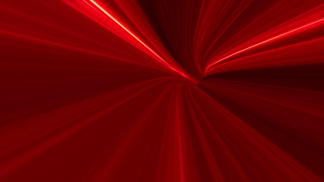 Sfondo astratto con tunnel radiale rosso
