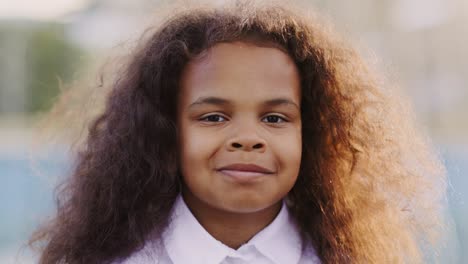 portrait of a young girl