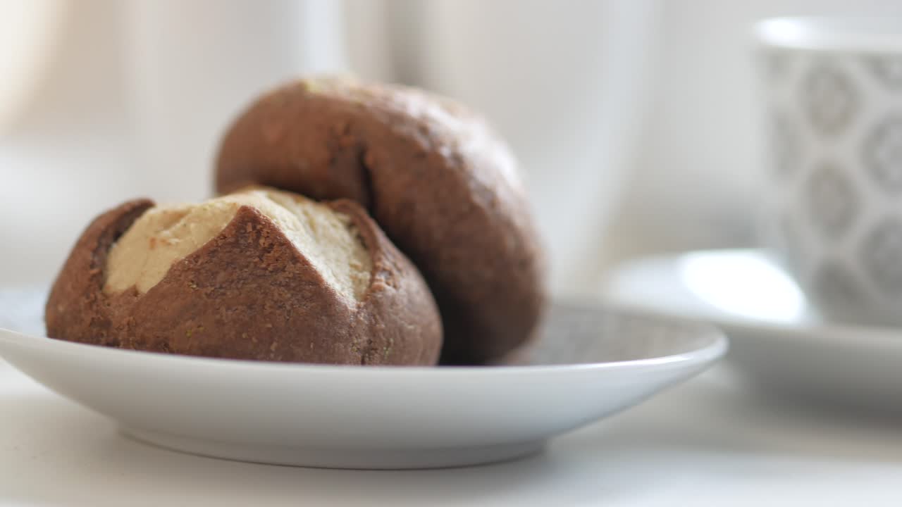 galletas de chocolate y crema