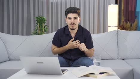 Young-man-looking-at-camera-with-fear-and-panic.