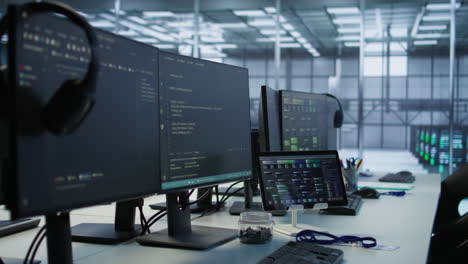 modern data center work station