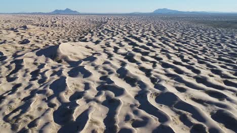 A-panorama-view-of-the-magnificent-desert-dune-fields-of-Samalayuca,-Chihuahua-State,-Mexico