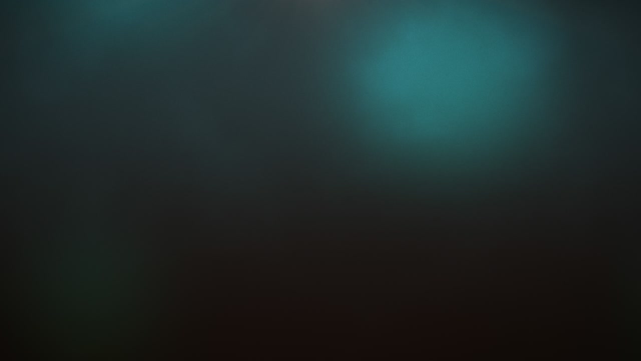 Fly big green round bokeh with sun rays on dark background