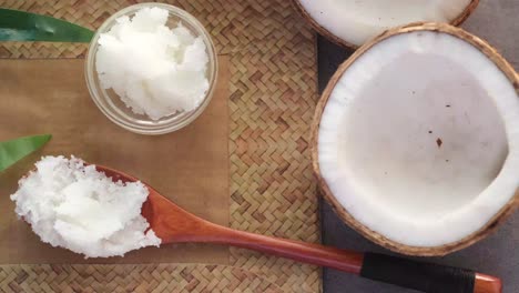 aceite de coco para el cuidado de la piel y la belleza
