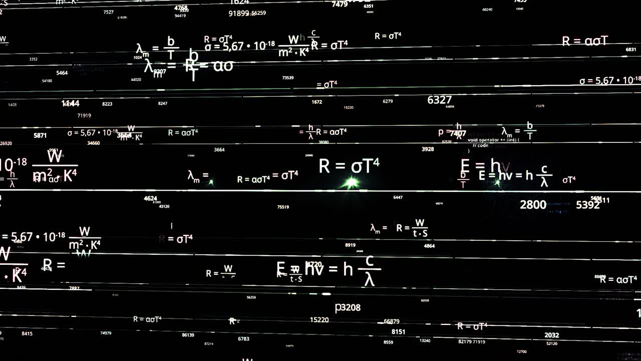 ecuaciones matemáticas abstractas