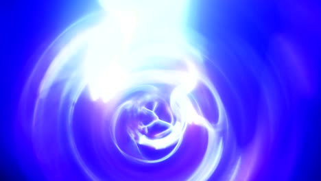 de fondo de relámpagos púrpura azul y bucle de brillo de plasma