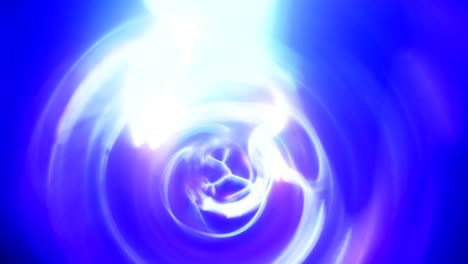 background of blue purple lightning and plasma glowing loop