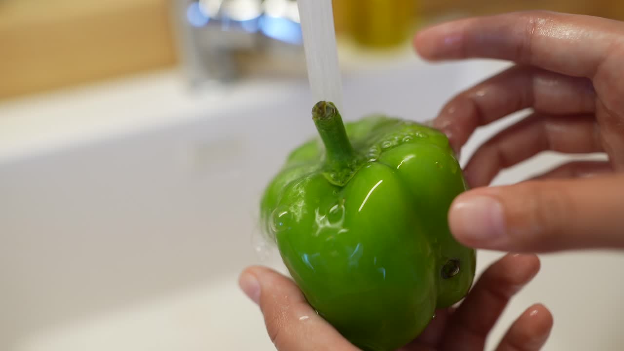 녹색 고추 를 는 것