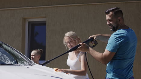 family car wash fun