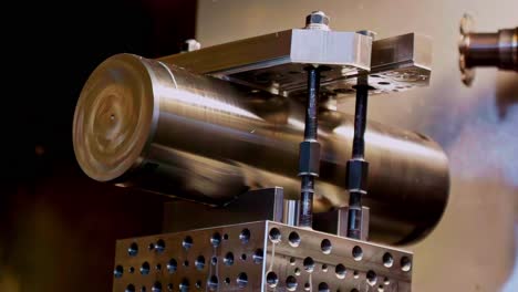 stainless steel workpiece machined cnc computer numerical control lathe turning