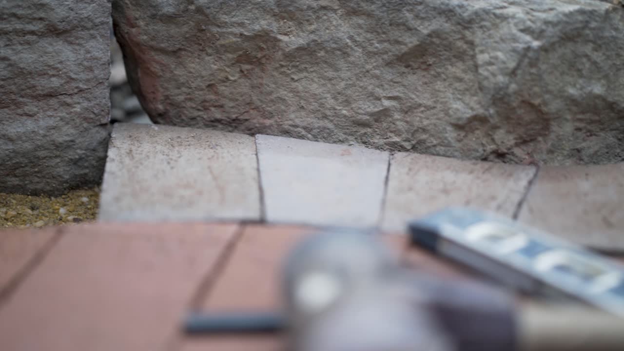 Building with stone and pavers