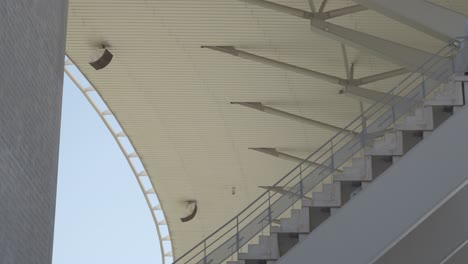 grandstand and bleachers at a football stadium