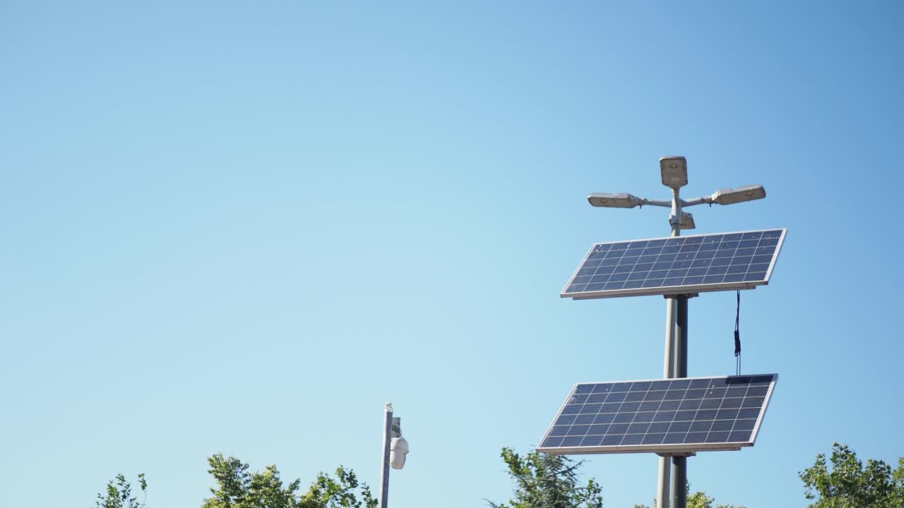 태양 전력 거리 조명