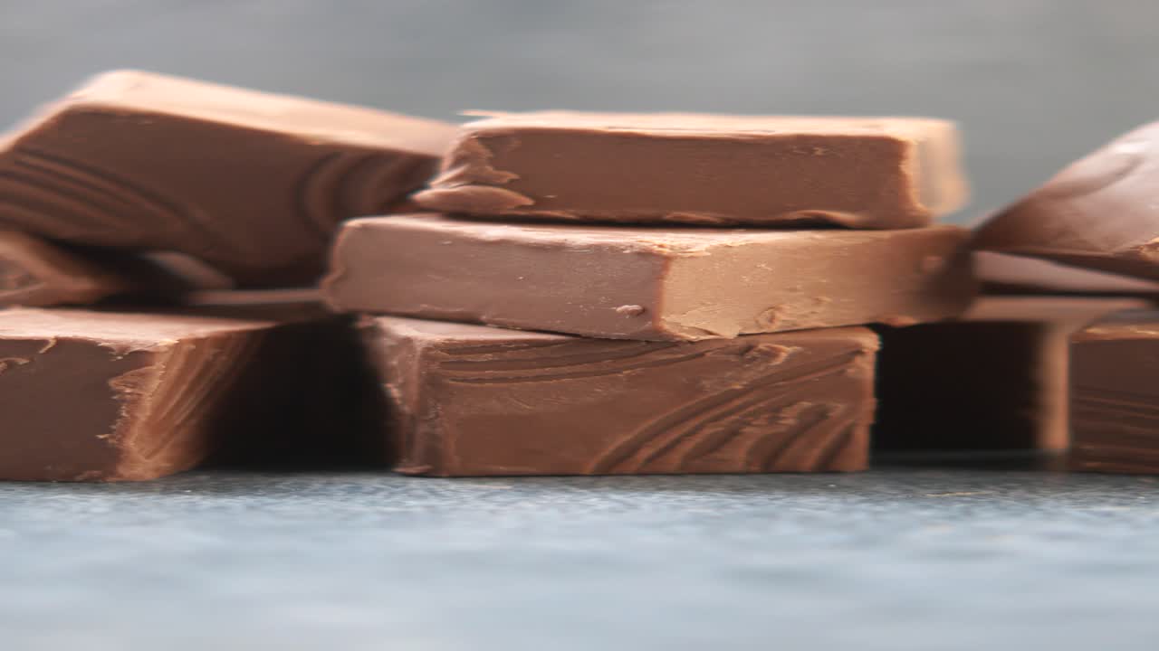 cuadrados de chocolate