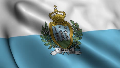 san marino flag