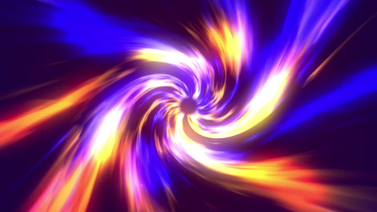 추상적인 다채로운 터널.