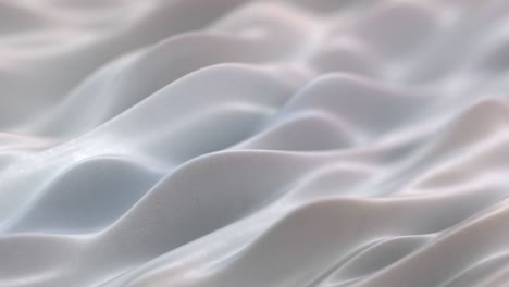 wavy surface with shallow dof seamless loop 3d render animation