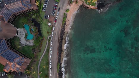 Drohnenaufnahmen-Vom-Hawaiianischen-Strand