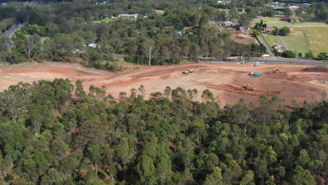 Los-Trabajos-De-Construcción-De-La-Nueva-Autopista-M12-Para-El-Nuevo-Aeropuerto-Internacional-De-Western-Sydney,-Australia