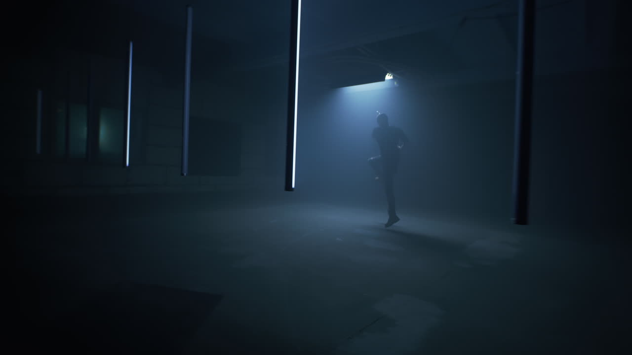 Dark Industrial Music Performance