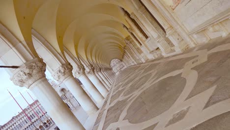 famous italian venice city landmark doge palace gallery