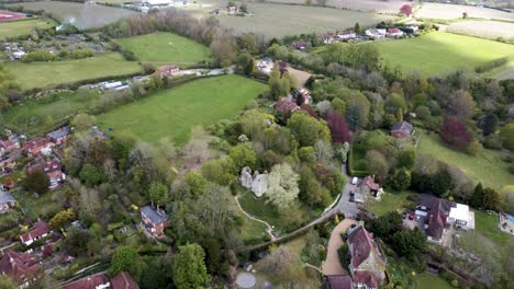 Luftvideo-Der-Landschaft-Von-Kent-In-England