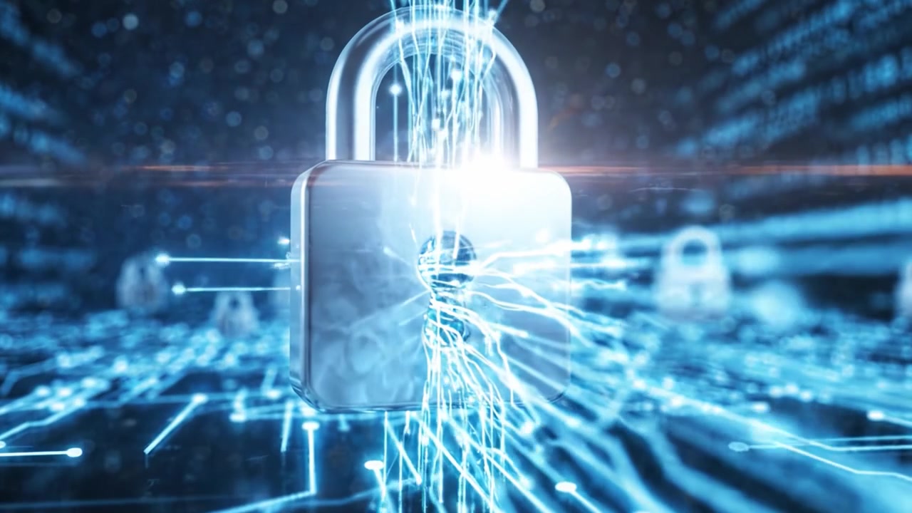 Exploring the Future of Cybersecurity: The Integration of Digital Locks and Data Protection in a High-Tech, Secure Network Environment