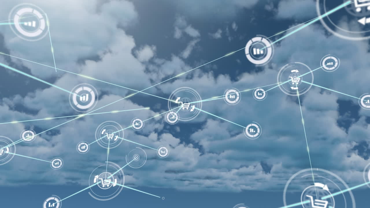 Connectors moving in clouds