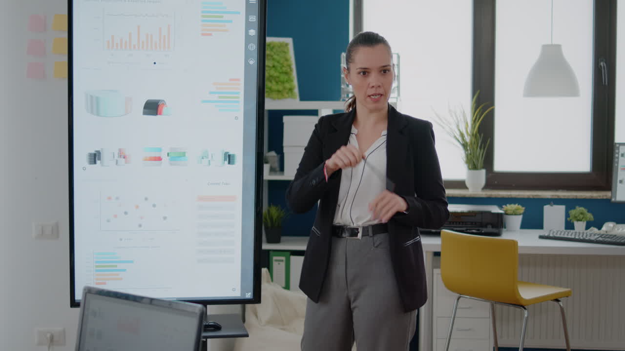 Business people using data charts at meeting for project