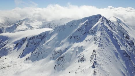 snowy mountain peaks