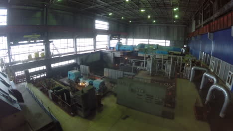 piping and equipment inside power plant