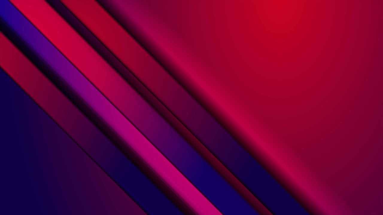 rojo brillante azul rayas lisas tecnología abstracta fondo de movimiento