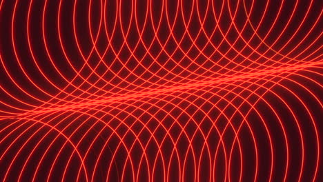 Pulse-neon-red-lines-in-rows-on-black-gradient