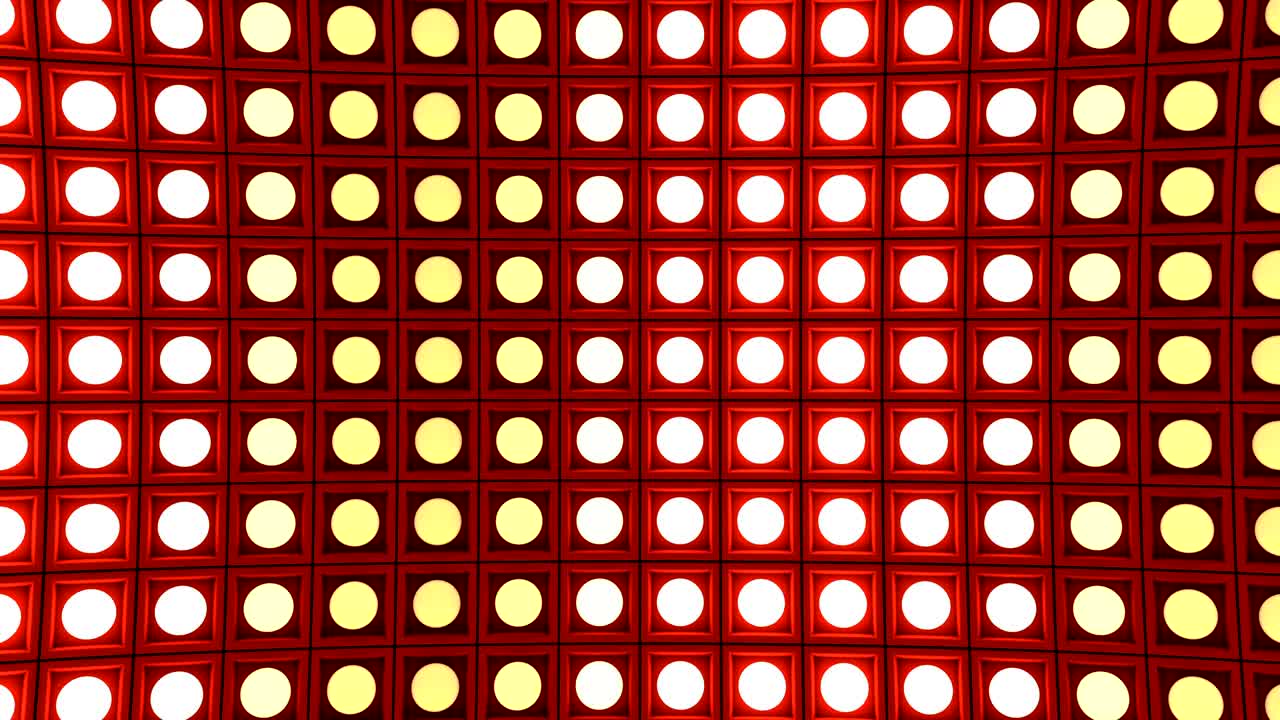 박이는 벽 전구 패턴 정적 수직 레드 스테이지 배경 vj 루프