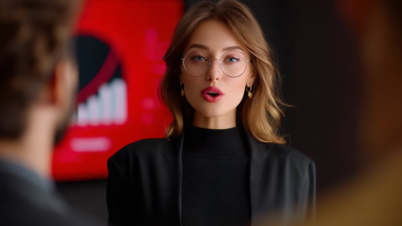 Professional Woman in Business Meeting