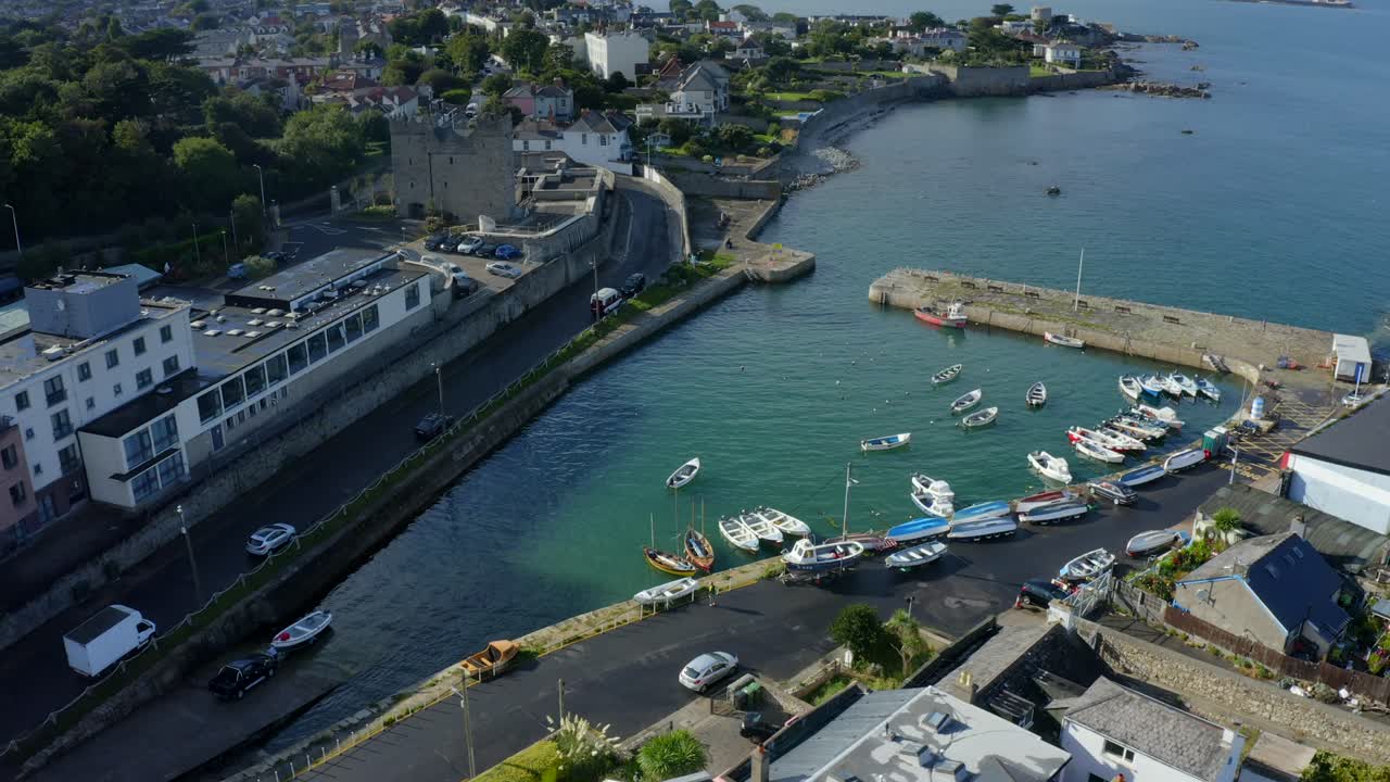 bullock harbour, dalkey, dublín, irlanda, septiembre de 2021