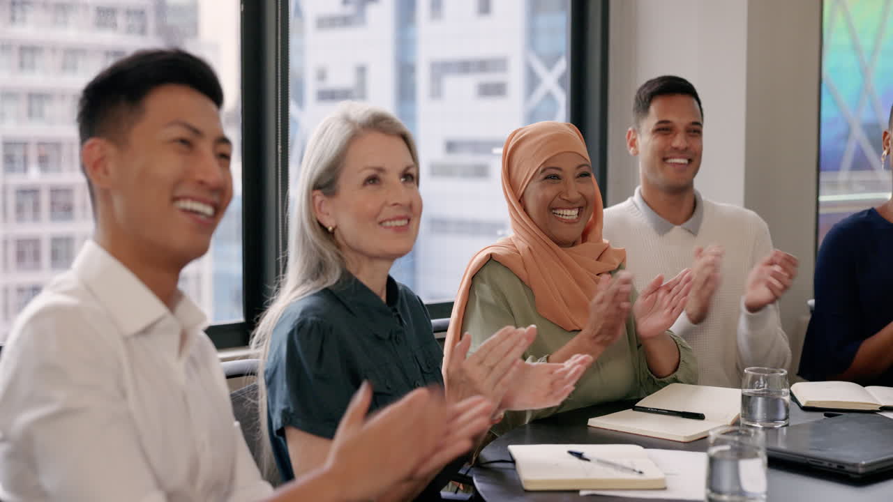Diverse Team Celebrating Success